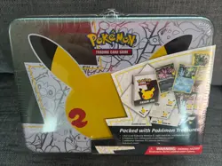 Pokemon 25th Anniversary Celebrations Treasure Chest Lunchbox Tin Factory SEALED - Image 1