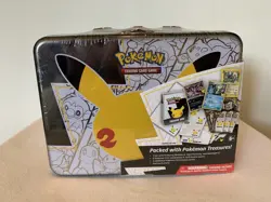 Pokemon TCG Celebration 25th Anniversary Collector’s Chest/ Lunch Box Tin Sealed - Image 1