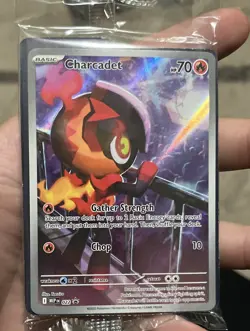 Pokemon Center - Phantasmal Flames - Charcadet ETB Promo 022 SEALED - Image 1