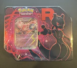 Pokemon TCG MewTwo Destined Rivals Tin Brand New Factory Sealed - Image 1