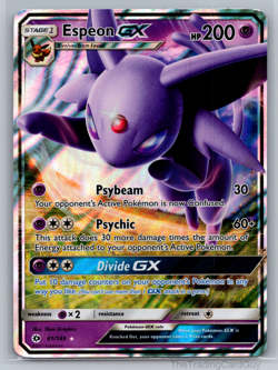 Espeon GX 61/149 Ultra Rare Holo Full Art Pokemon Sun & Moon NM ✨ - Image 1