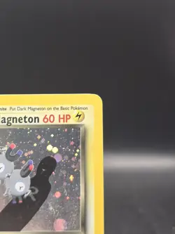 Pokemon TCG Dark Magneton 11/82 Team Rocket Unlimited Holo Rare LP+ - Image 3