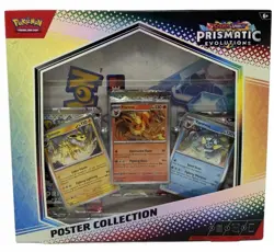 Pokemon Prismatic Evolutions Poster Collection NEW SEALED SHIPS SAME DAY - Image 1