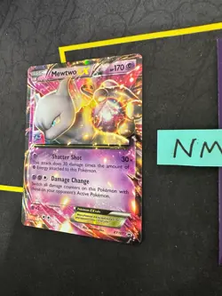 Pokemon TCG Mewtwo EX XY107 Black Star Promo 2018 331 💎NM LP+💎 - Image 3
