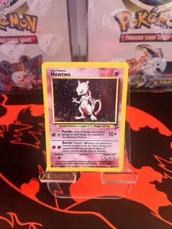 Mewtwo 2000 Pokemon Base Set 2 Holo #10 - Image 2