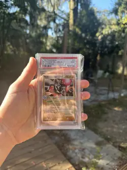 *OLD CERT* 2005 POKEMON EX EMERALD #95 MEDICHAM EX-HOLO PSA 9 - Image 1