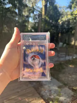 *OLD CERT* 2005 POKEMON EX EMERALD #95 MEDICHAM EX-HOLO PSA 9 - Image 2