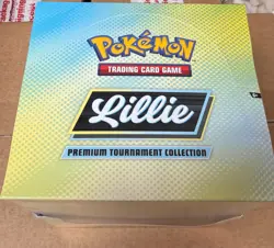 Pokemon TCG Lillie PREMIUM TOURNAMENT COLLECTION DISPLAY BOX Sealed 4 Cartons - Image 1