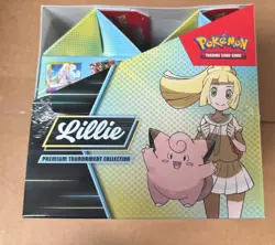 Pokemon TCG Lillie PREMIUM TOURNAMENT COLLECTION DISPLAY BOX Sealed 4 Cartons - Image 2