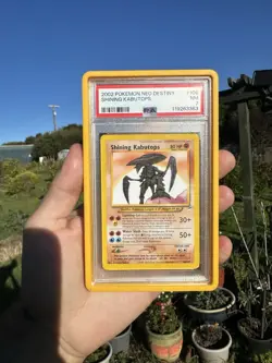 2002 Pokemon Neo Destiny Shining Kabutops PSA 7 Unlimited #108 NEW CERT - Image 3