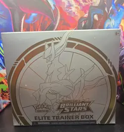 Pokemon Brilliant Stars Elite Trainer Box ETB Sealed - Image 1