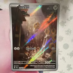 Meltan 179/162 Pokemon TCG Temporal Forces Illustration Rare NM - Image 1