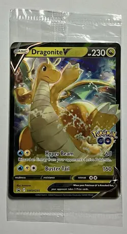 Dragonite SWSH235 •SEALED• Black Star Promo Sword & Shield: Pokemon Go 2020 TCG - Image 1