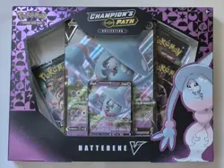 Pokemon TCG Champions Path Hatterene V Collection Box Pokemon Sealed - Image 1