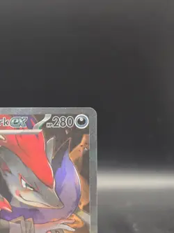 Pokemon TCG N's Zoroark ex 185/159 Sv09: Journey Together SIR Holo NM - Image 3
