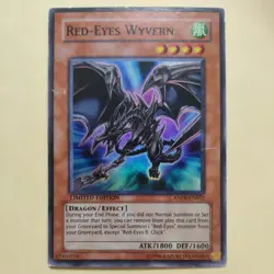 Yugioh! Red-Eyes Wyvern ANPR-ENSE2 Super Rare MP - Image 1
