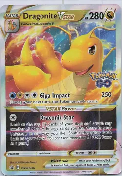 Dragonite VSTAR - Promo SWSH: Sword & Shield Promo Cards SWSH236 NM Holo - Image 1