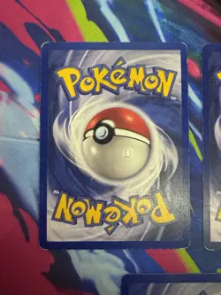 Vintage Pokemon 9 Card Lot - 1st Edition, Poliwrath, Jolteon [See description] - Image 4