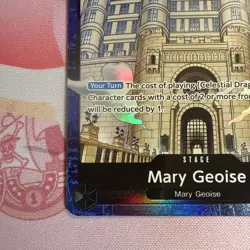 Mary Geoise Alt Art Stage Card One Piece TCG PRB-02 Op05-097 - Image 3