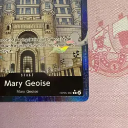 Mary Geoise Alt Art Stage Card One Piece TCG PRB-02 Op05-097 - Image 4