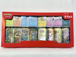 Pokemon Prismatic Evolutions Mini-Tin Bundle Costco Promo Cards NEW TCG In hand - Image 1