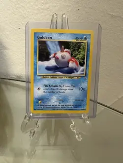 Pokemon TCG Goldeen Neo Revelation Card 45/64 Unlimited Common LP - Image 1