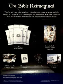2025 ♱ Sacred Legacy CCG Early Believer's Bundle Box (SOLD OUT) With Promo Cards - Image 3