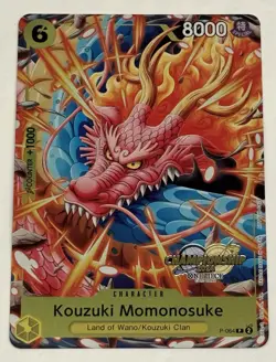Kouzuki Momonosuke CS 2024 Event Pack P-064 One Piece Promotion Cards Foil - Image 1