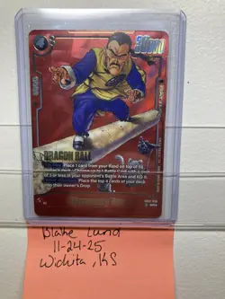 Mercenary Tao SB02-056 Alternate Art Manga Booster 02 Dragon Ball Card English - Image 1