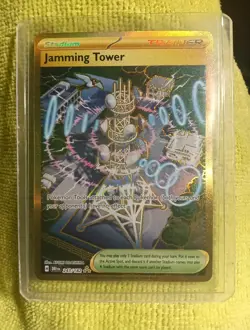 Pokemon TCG Trainer Jamming Tower Card 243/182 Destined Rivals - Image 1