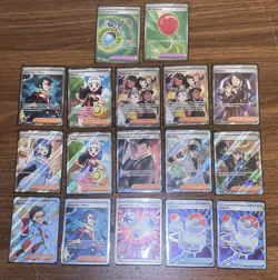 POKEMON TCG Lot Of 17 Full Art Trainers Supporter/ Energy/ Tool Cards - Image 1