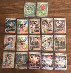 POKEMON TCG Lot Of 17 Full Art Trainers Supporter/ Energy/ Tool Cards - Image 2