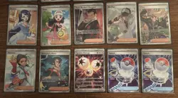 POKEMON TCG Lot Of 17 Full Art Trainers Supporter/ Energy/ Tool Cards - Image 4