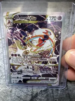 Deoxys VSTAR Full Art Galarian Gallery Rare Card GG46/GG70 Crown Zenith - Image 1