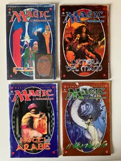 MAGIC THE GATHERING 4 FUMETTI 2 CON CARD NEW SEALED 5 6 8 PLAY PRESS CCG GCC - Image 1