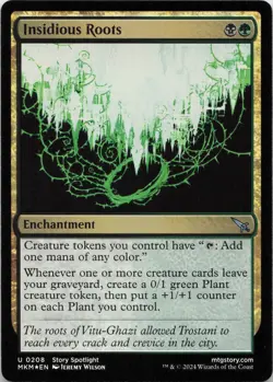 Insidious Roots - FOIL - U Murders at Karlov Manor 208 - MTG - Image 1