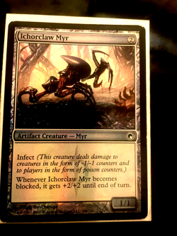 Ichorclaw Myr FOIL MP Scars of Mirrodin Magic the Gathering - Image 1