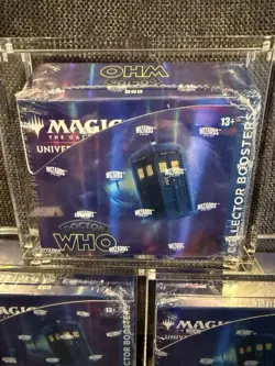 MTG Doctor Who Collector Booster Box - Sealed Brand New - With Acrylic - Image 4
