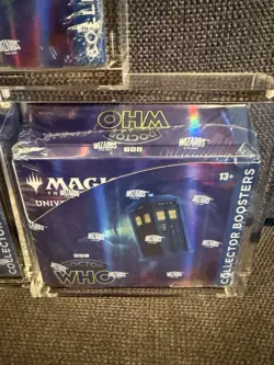 MTG Doctor Who Collector Booster Box - Sealed Brand New - With Acrylic - Image 5