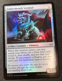 Embermouth Sentinel - Foil - TDM - MTG - EN - NM - 0242 - Image 1