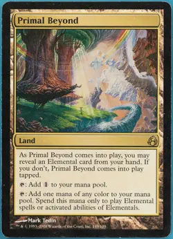 Primal Beyond Morningtide PLD Land Rare MAGIC MTG CARD (ID# 293935) ABUGames - Image 1