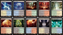 Set of All 10 Bouncelands Magic: the Gathering MTG Commander EDH Bounce Lands - Image 1