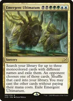 Magic The Gathering MTG EMERGENT ULTIMATUM Ikoria: Lair of Behemoths NM - Image 1