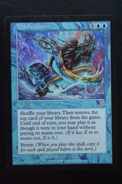 Magic The Gathering MTG MIND'S DESIRE Scourge LP Lightly Played - Image 1