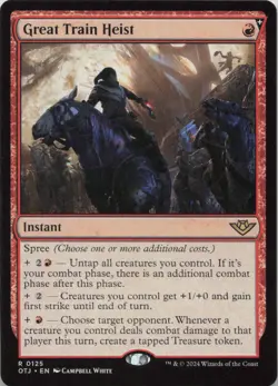 Great Train Heist R Outlaws of Thunder Junction 125 - LP MTG - Image 1