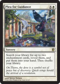 MTG - Plea for Guidance - Born of the Gods - NM, English Magic FLAT RATE SHIP - Image 1