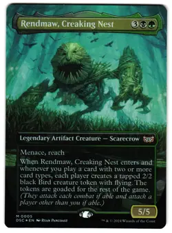 Rendmaw, Creaking Nest (Borderless) 5 - NM - Commander: Duskmourn: House of Horr - Image 1