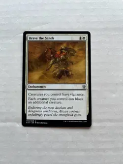 1x BRAVE THE SANDS - Khans - MTG - Magic the Gathering - Image 1