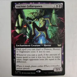 Ancient Cellarspawn - Extended Art - NM - Duskmourn Commander DSC - MTG - Image 1