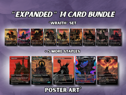 MTG Wraith Nazgul Card Set - Custom Magic: the Gathering Bundle - Image 5